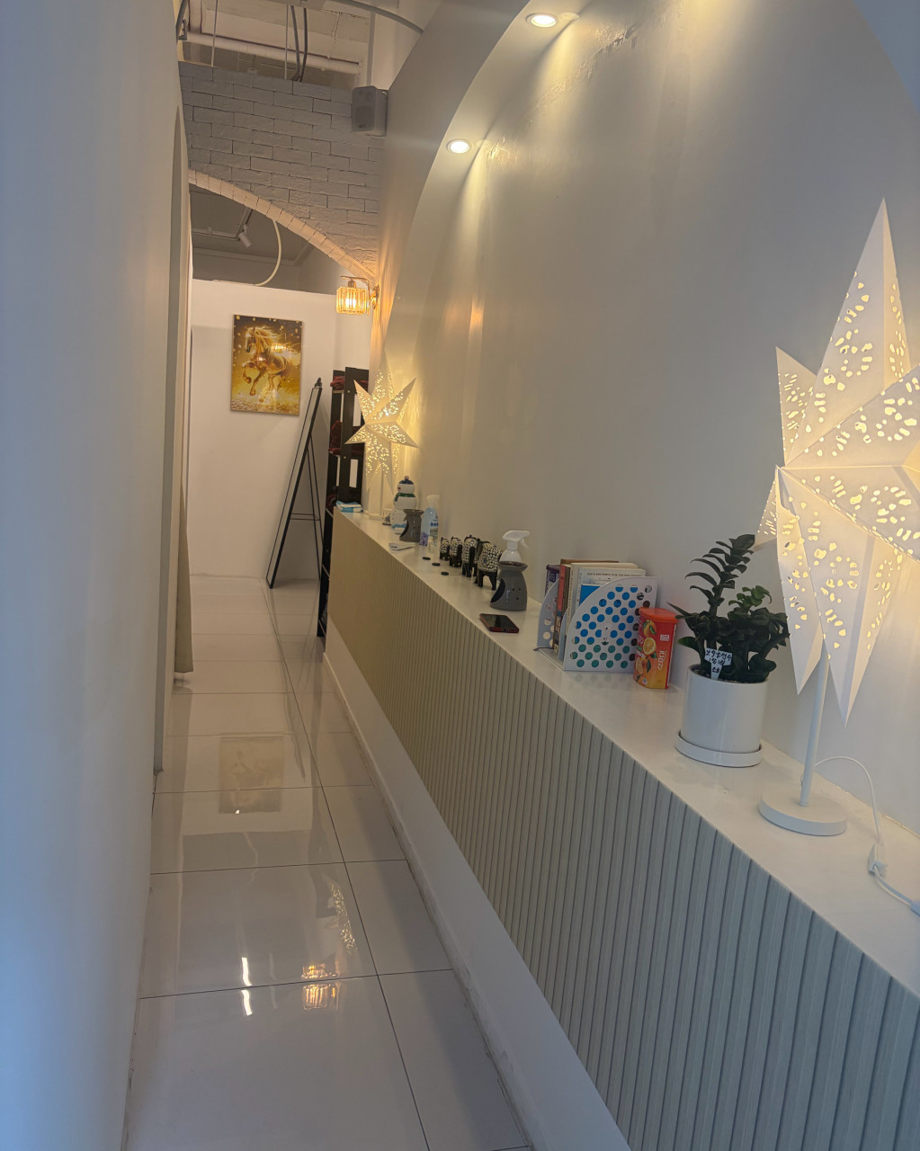 Reception area at Gwangalli Therapy Foot and Body